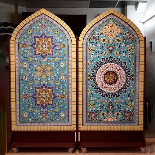 اجرای پارتیشن مسجدی